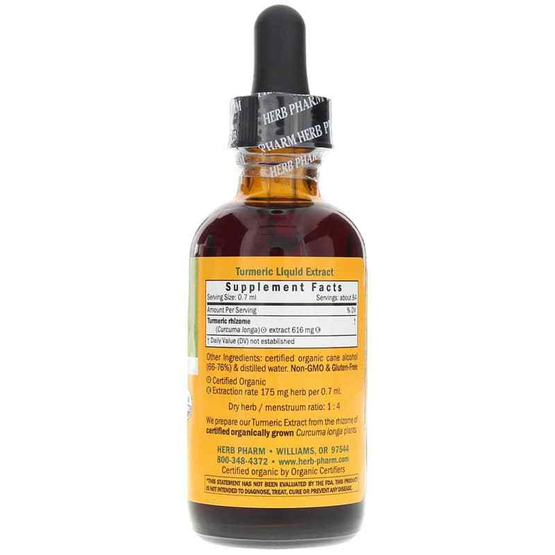 Turmeric Extract, 2 Oz, by Herb Pharm, image #2