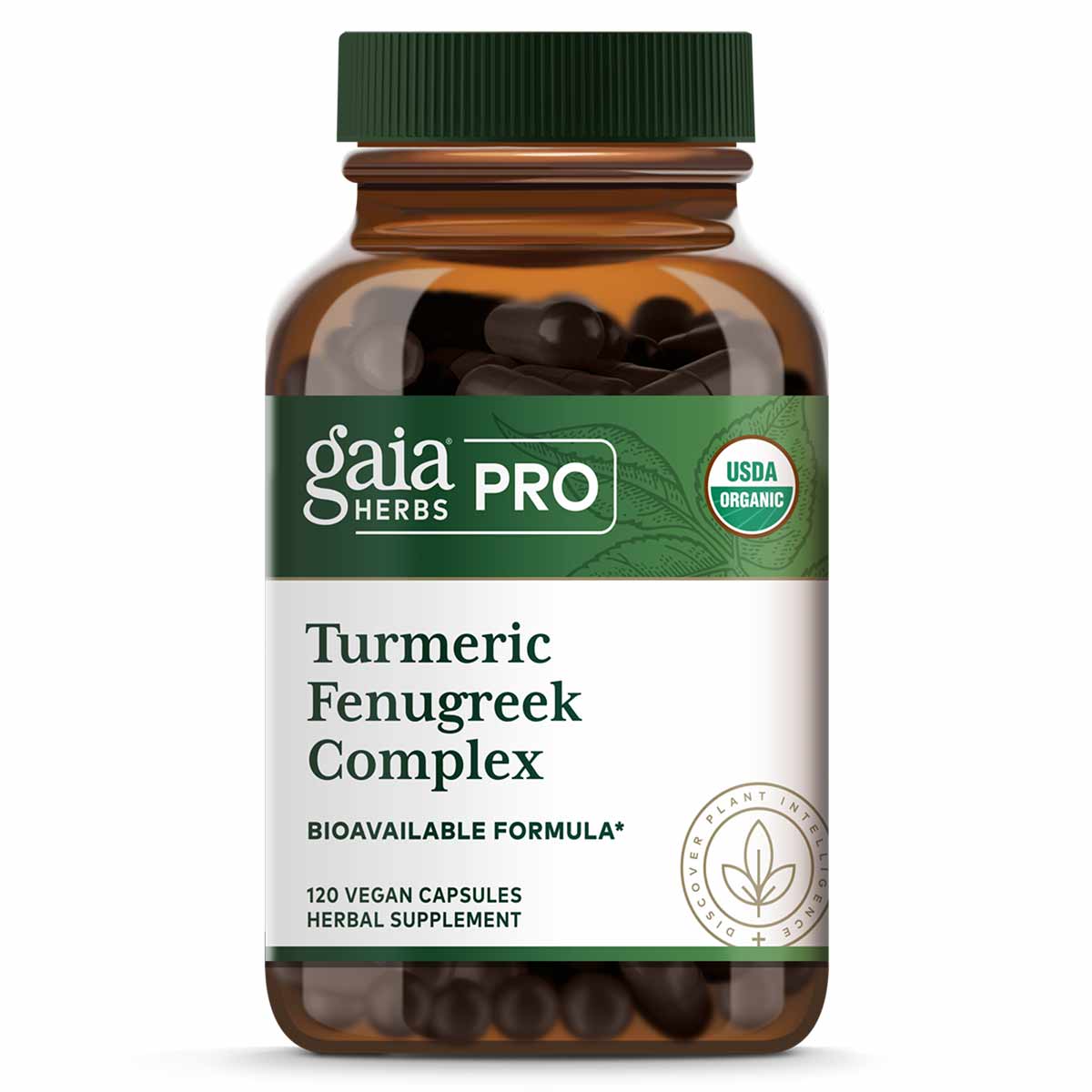 Turmeric Fenugreek Complex, by Gaia Herbs Pro
