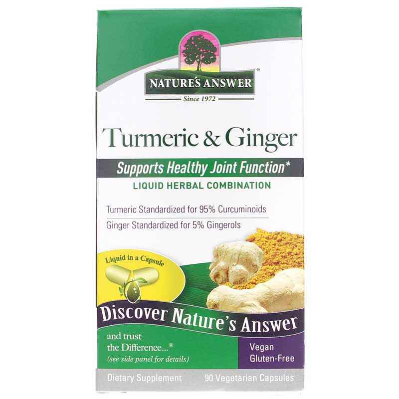 Turmeric & Ginger, by Natures Answer