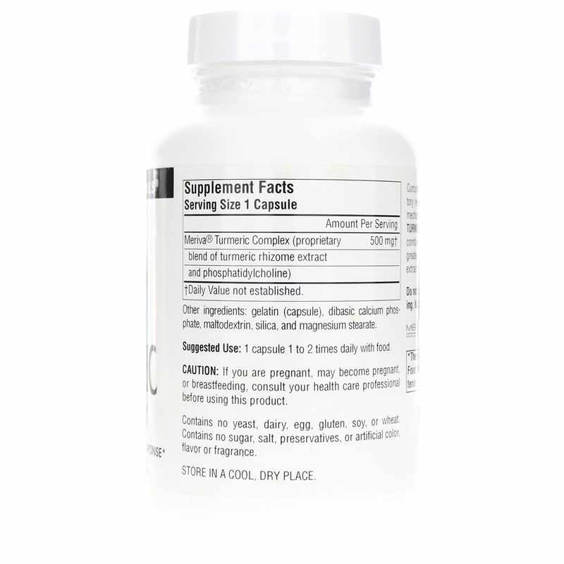Turmeric with Meriva 500 Mg, 120 Capsules, by Source Naturals, image #2