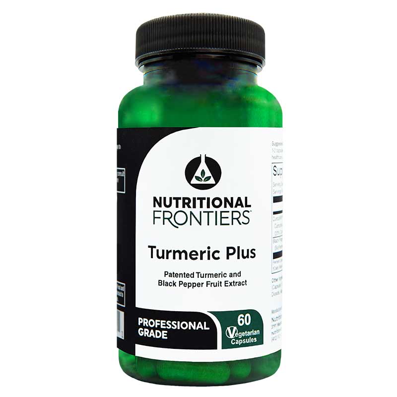 Turmeric Plus, 60 Veg Capsules, by Nutritional Frontiers