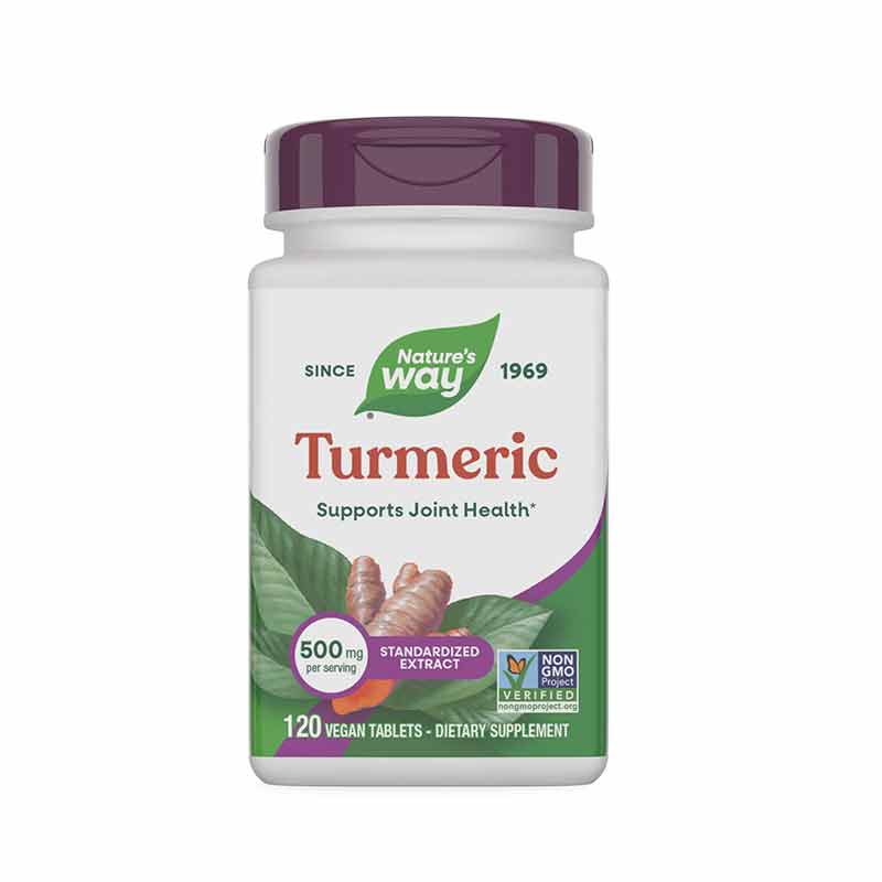 Turmeric Standardized, 120 Tablets, by Natures Way