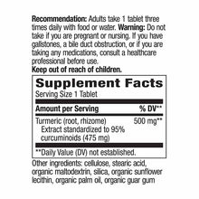 Turmeric Standardized, 60 Tablets, by Natures Way, image #2