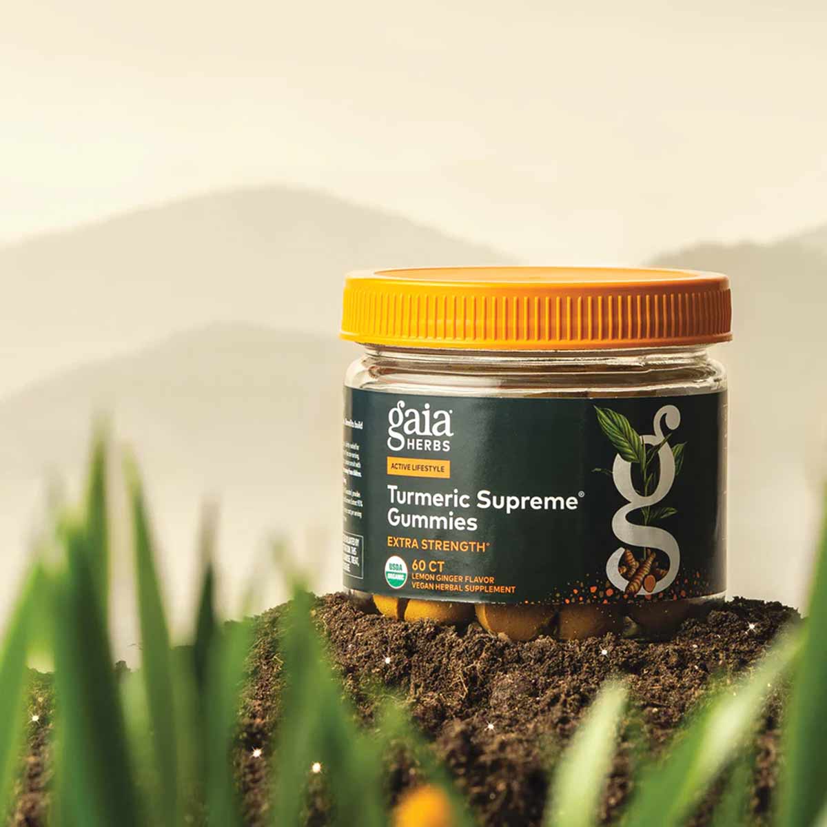 Turmeric Supreme Extra Strength Gummies, by Gaia Herbs
