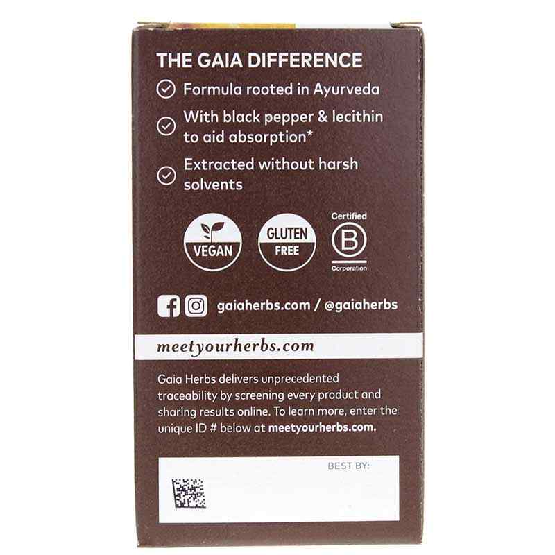 Turmeric Supreme Pain PM, 60 Liquid Phyto Caps, by Gaia Herbs, image #3