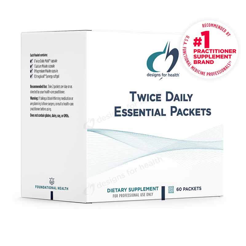 Twice Daily Essential Packets, by Designs For Health