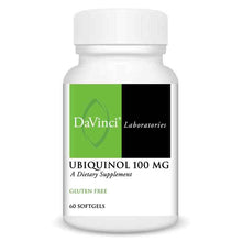 Ubiquinol 100 Mg, 60 Softgels, by DaVinci Labs