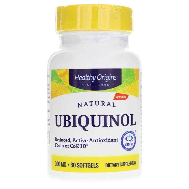 Ubiquinol 100 Mg, 30 Softgels, by Healthy Origins