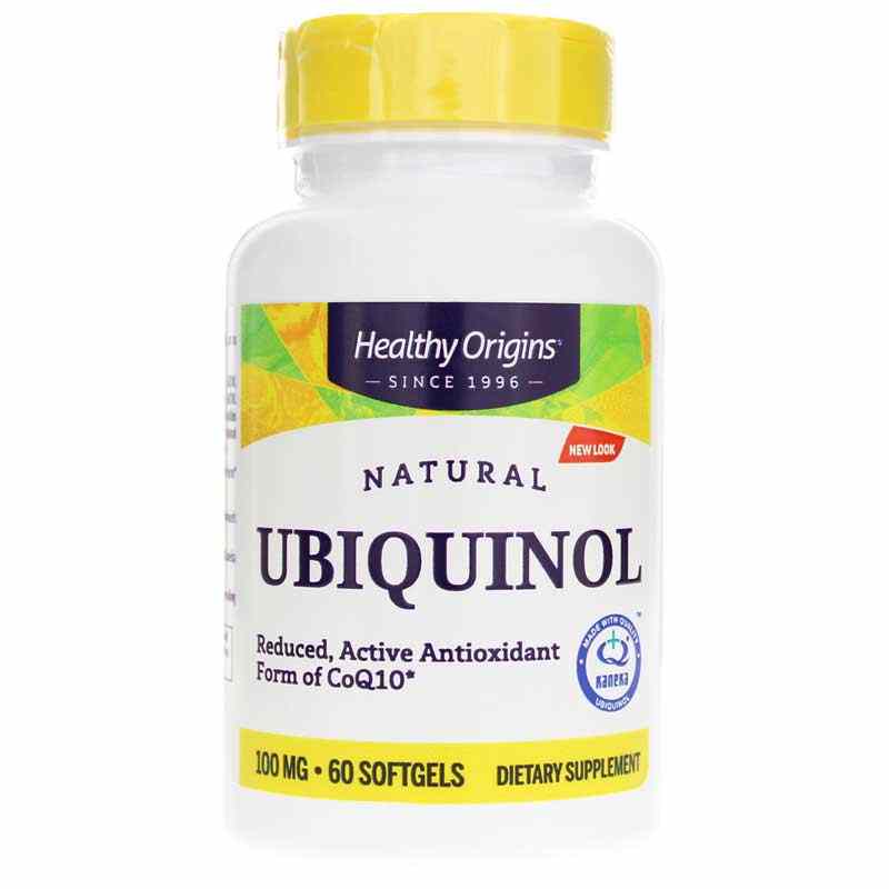 Ubiquinol 100 Mg, 60 Softgels, by Healthy Origins