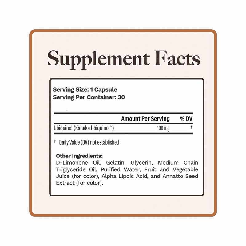 Ubiquinol, 30 Capsules, by Utzy Naturals, image #2