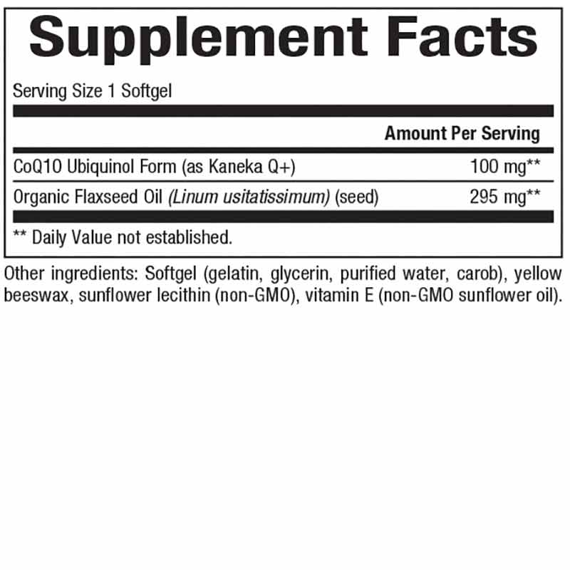 Ubiquinol Active CoQ10 100 Mg, 60 Softgels, by Natural Factors, image #2