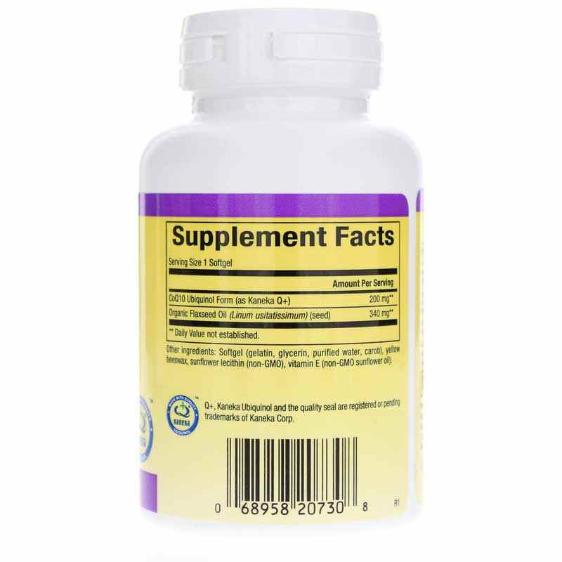 Ubiquinol Active CoQ10 200 Mg, 60 Softgels, by Natural Factors, image #2