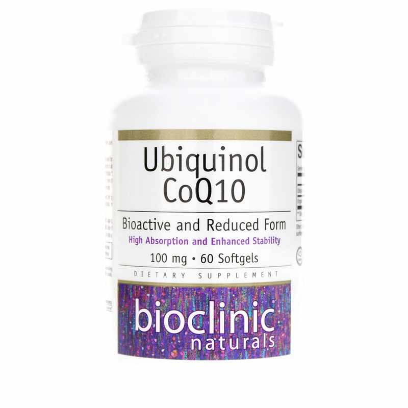Ubiquinol CoQ10 100 Mg, by Bioclinic Naturals