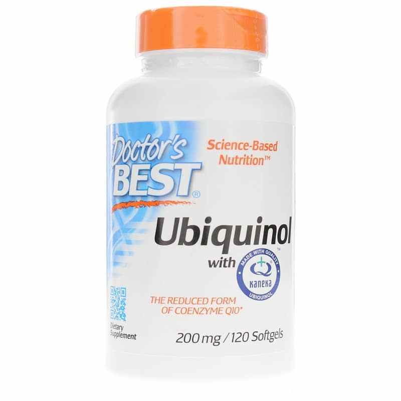 Ubiquinol with Kaneka 200 Mg, by Doctors Best