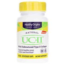 UC-II with Undenatured Type II Collagen 40 Mg, 60 Veg Capsules, by Healthy Origins