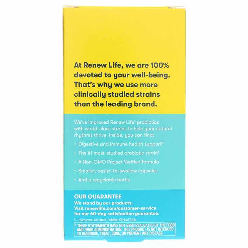 Ultimate Flora Probiotic 80 Billion Colon Care Formula, 60 Veg Capsules, by Renew Life, image #3