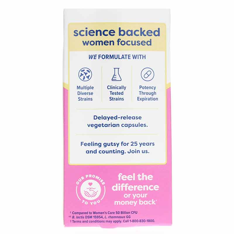 Ultimate Flora Probiotic 90 Billion Women's Care, 30 Veg Capsules, by Renew Life, image #3