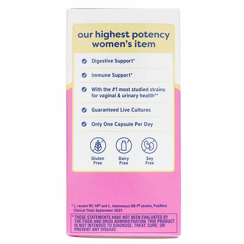 Ultimate Flora Probiotic 90 Billion Women's Care, 30 Veg Capsules, by Renew Life, image #4