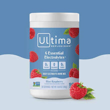 Ultima Replenisher Electrolyte Drink Mix, Blue Raspberry, 90 Servings, by Ultima Health Products