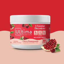 Ultima Replenisher Electrolyte Drink Mix, Cherry Pomegranate, 30 Servings, by Ultima Health Products