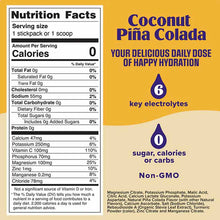 Ultima Replenisher Electrolyte Drink Mix, Coconut Pina Colada, 90 Servings, by Ultima Health Products, image #3