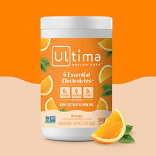 Ultima Replenisher Electrolyte Drink Mix, Orange, 90 Servings, by Ultima Health Products