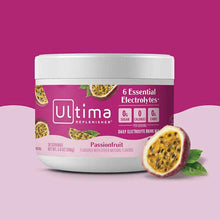 Ultima Replenisher Electrolyte Drink Mix, Passion Fruit, 30 Servings, by Ultima Health Products