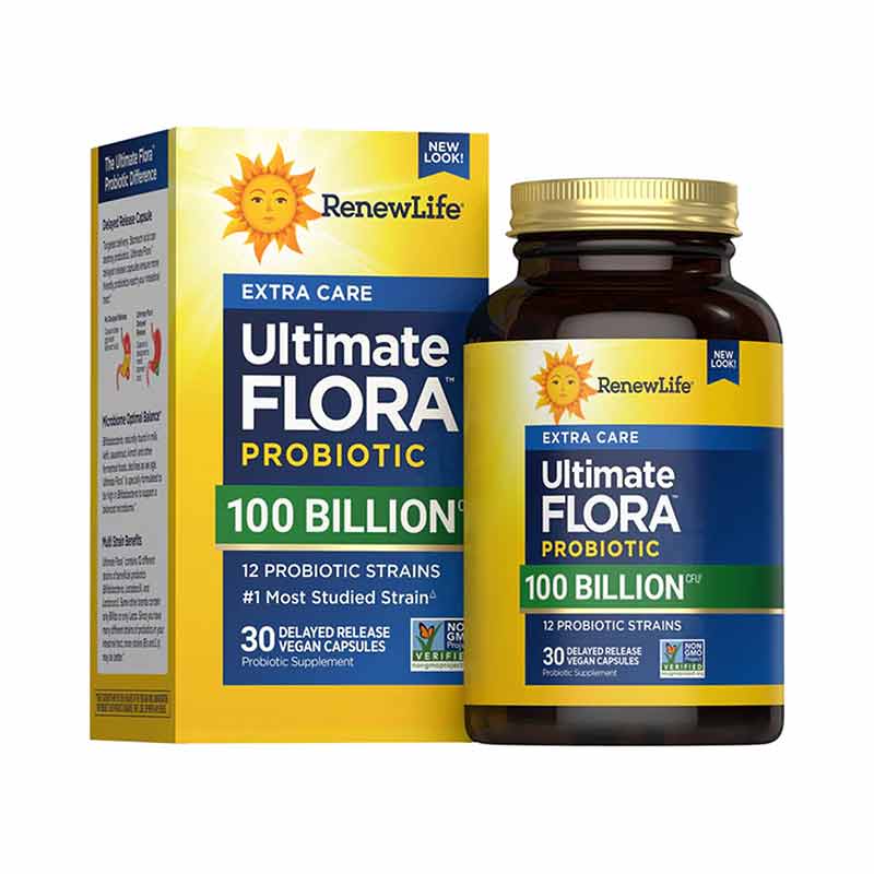 Ultimate Care Digestive Probiotic 100 Billion, by Renew Life