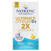 Ultimate Omega-D3 2X, by Nordic Naturals