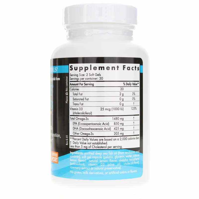 Ultimate Omega-D3 Sport, by Nordic Naturals, image #2