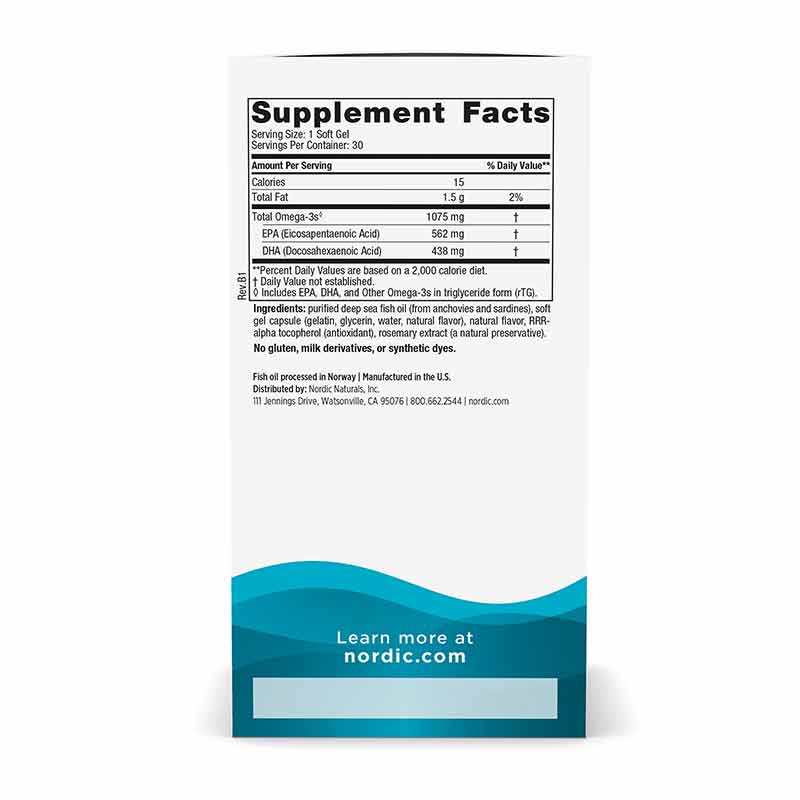 Ultimate Omega One Daily, 30 Softgels, by Nordic Naturals, image #4