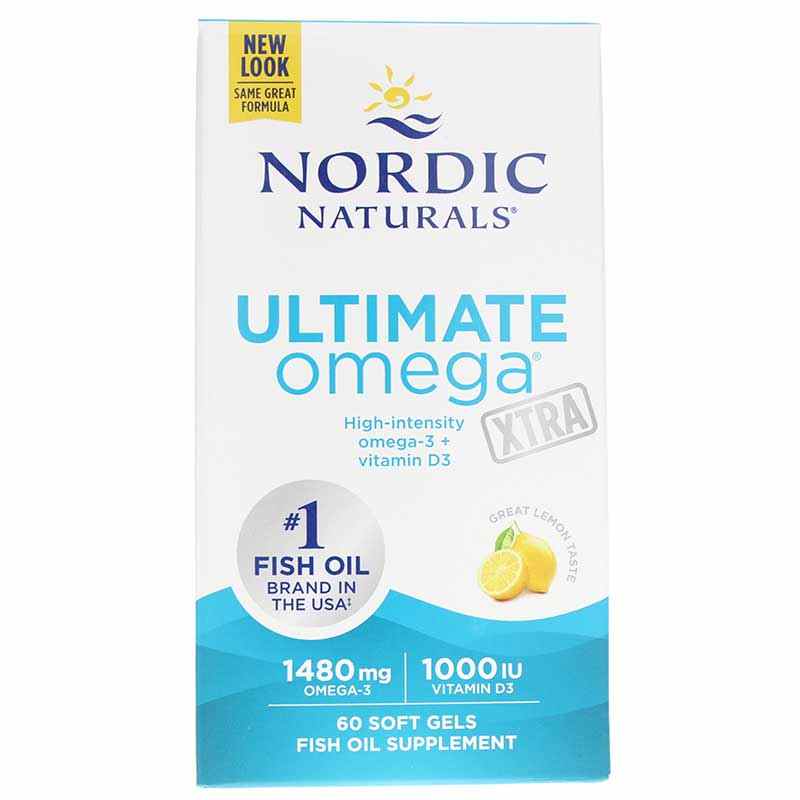 Ultimate Omega Xtra, by Nordic Naturals