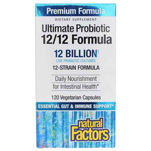 Ultimate Probiotic 12/12 Formula, 120 Veg Capsules, by Natural Factors