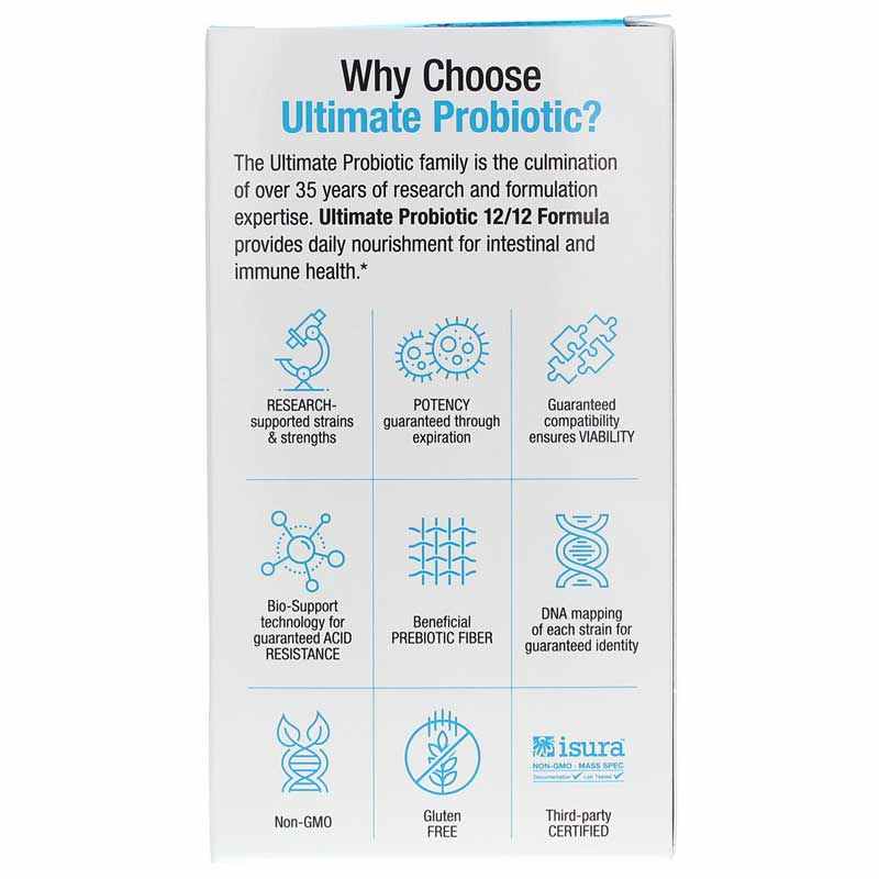 Ultimate Probiotic 12/12 Formula, 120 Veg Capsules, by Natural Factors, image #3