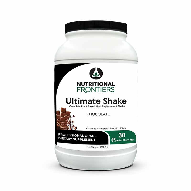 Ultimate Shake, Chocolate, 30 Servings, by Nutritional Frontiers