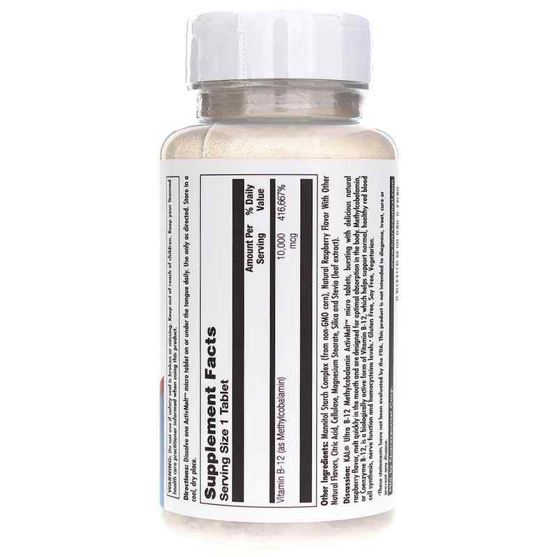 Ultra B-12 10,000 Mcg, Raspberry, by Kal, image #2