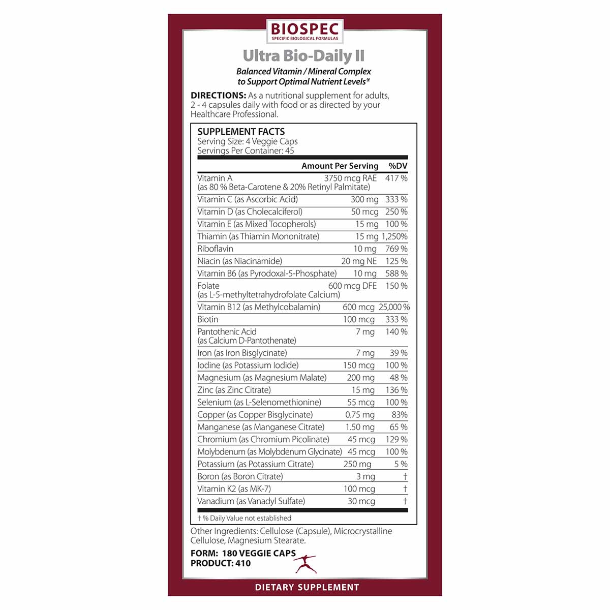 Ultra Bio-Daily, by BioSpec