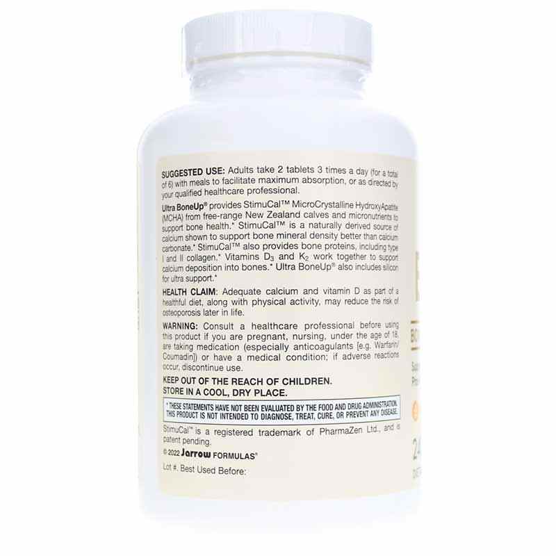 Ultra Bone-Up, 240 Tablets, by Jarrow Formulas, image #3