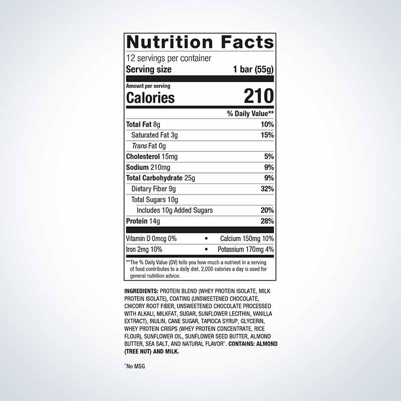 Ultra Energy Bar, 12 Bars, by Metagenics, image #2