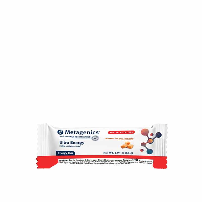 Ultra Energy Bar, 12 Bars, by Metagenics, image #3