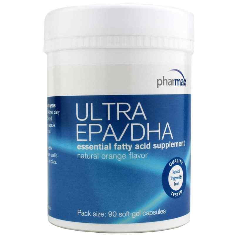 Ultra EPA/DHA Capsules Orange Flavor, by Pharmax