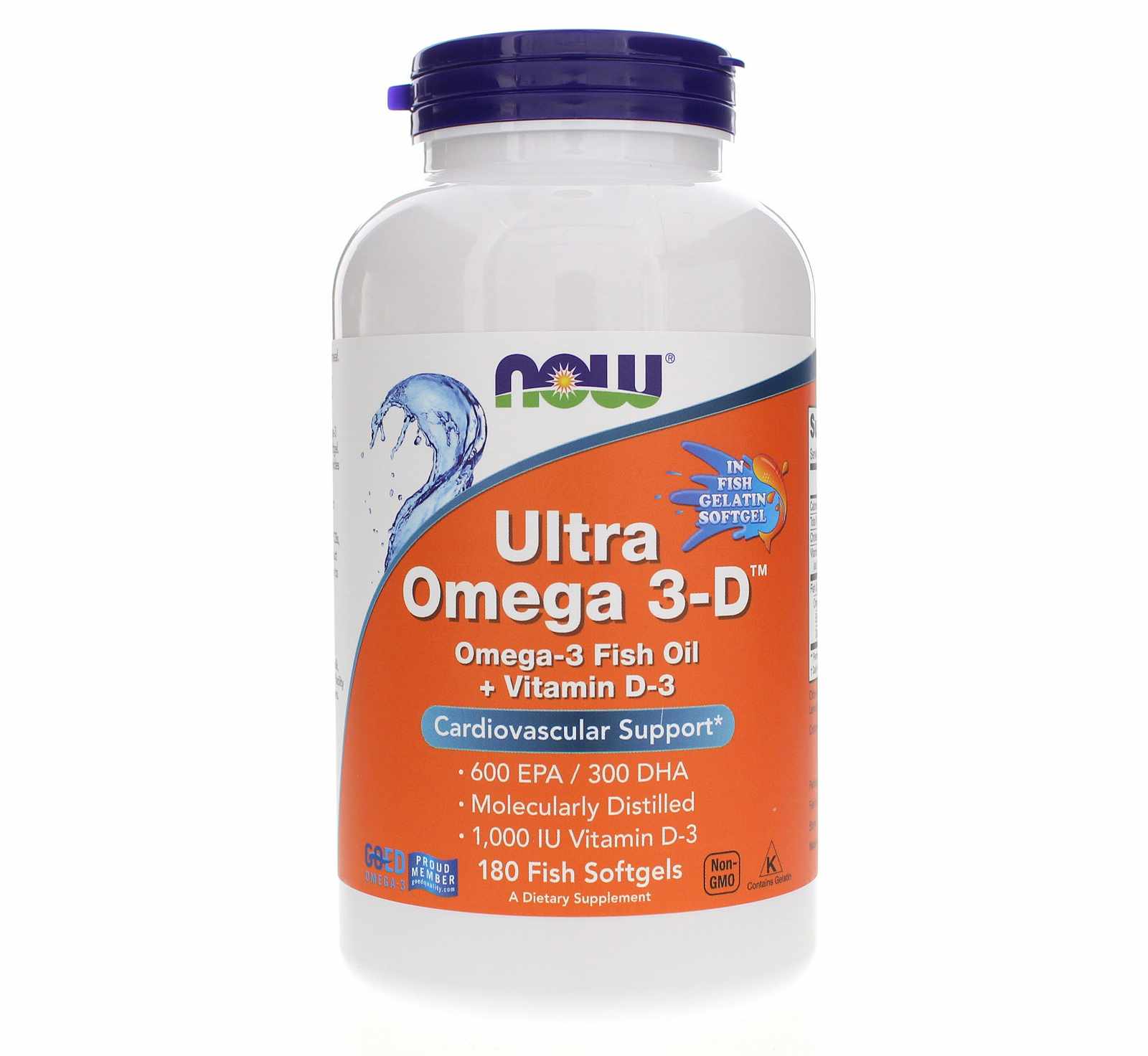 Ultra Omega 3-D, by NOW Foods