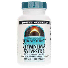 Ultra Potency Gymnema Sylvestre, 120 Tablets, by Source Naturals
