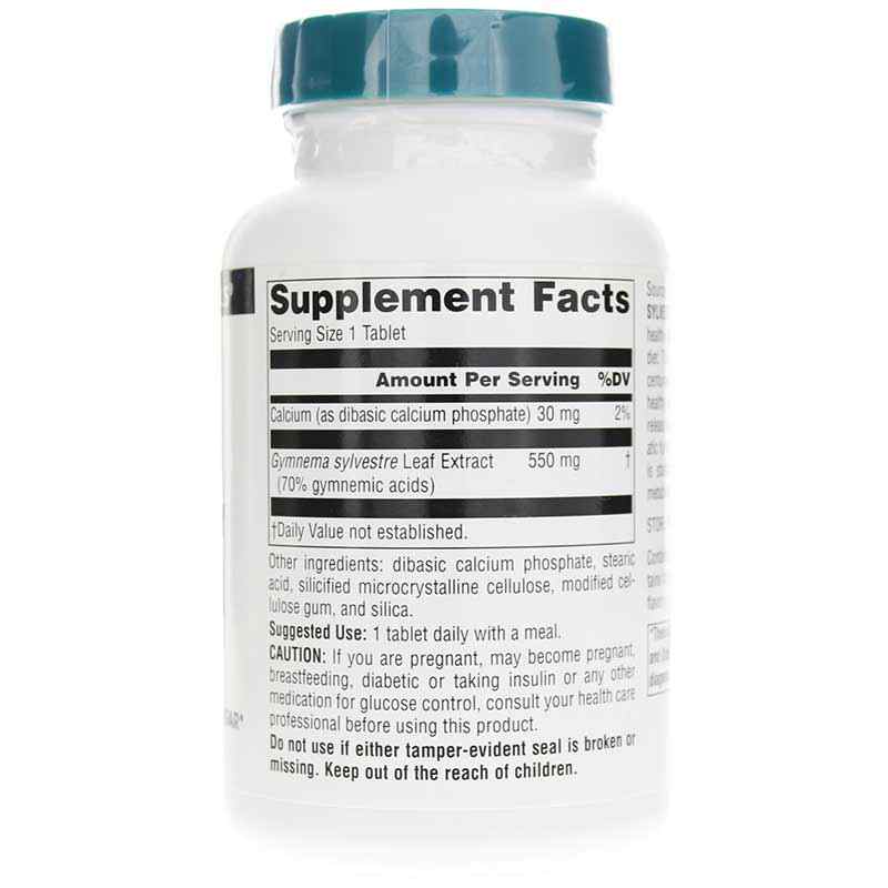Ultra Potency Gymnema Sylvestre, 120 Tablets, by Source Naturals, image #2