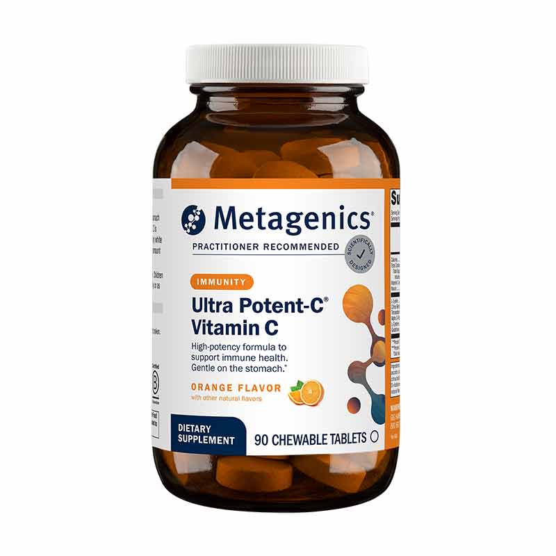 Ultra Potent-C Vitamin C, 90 Chewable Tablets, by Metagenics