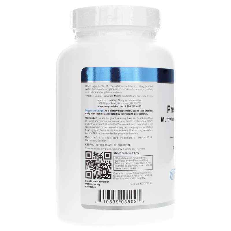 Ultra Preventive III Multivitamin Tablets with Copper, by Douglas Laboratories, image #3