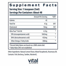 Ultra Pure Fish Oil 2600, by Vital Nutrients, image #4