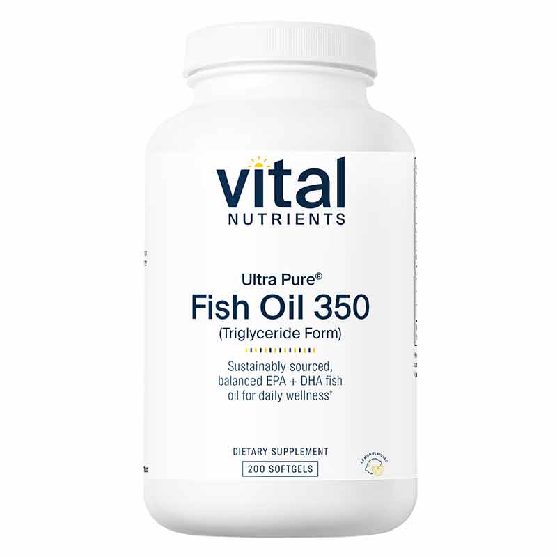 Ultra Pure Fish Oil 350, by Vital Nutrients