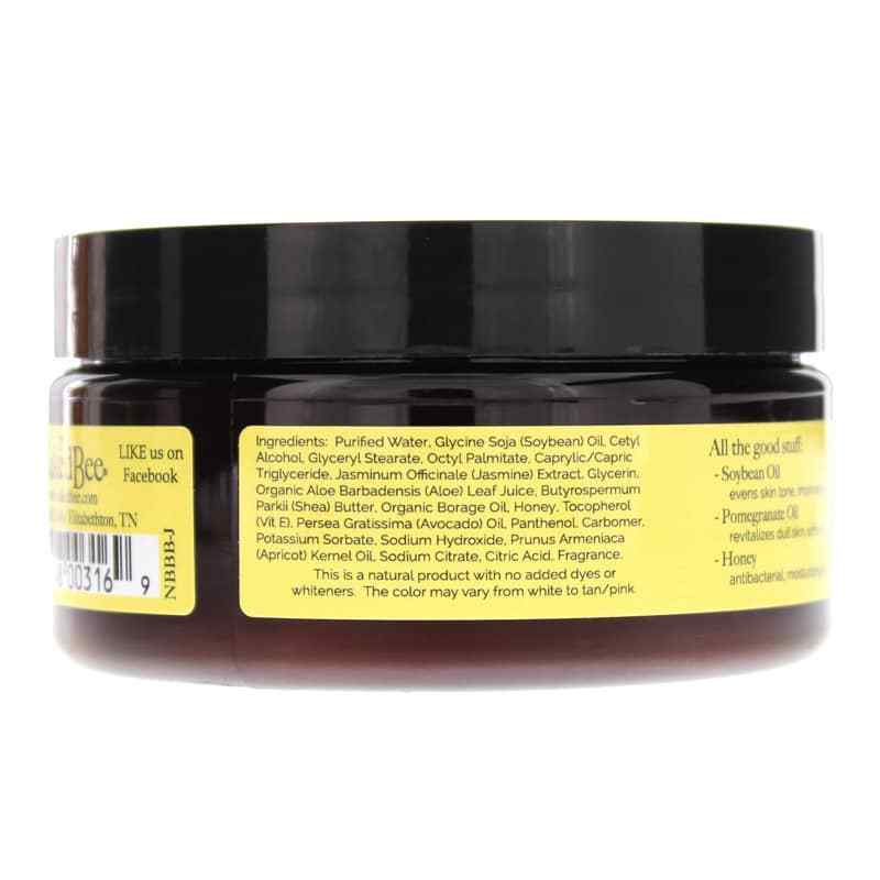 Ultra-Rich Body Butter, Jasmine & Honey, by Naked Bee, image #3