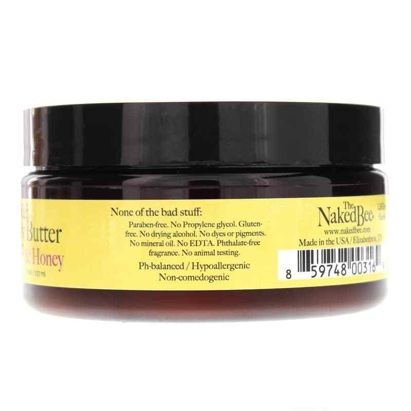 Ultra-Rich Body Butter, Jasmine & Honey, by Naked Bee, image #4